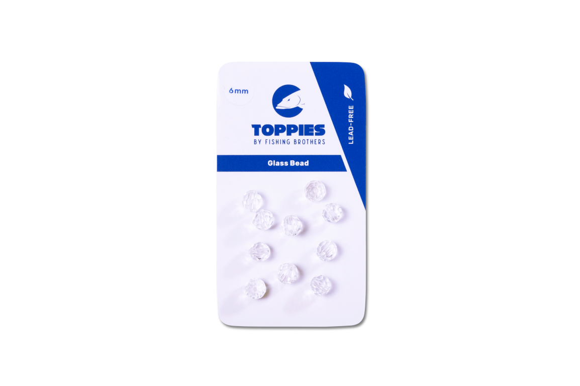 Toppies 6mm Glasperle Texas Rig Carolina Rig