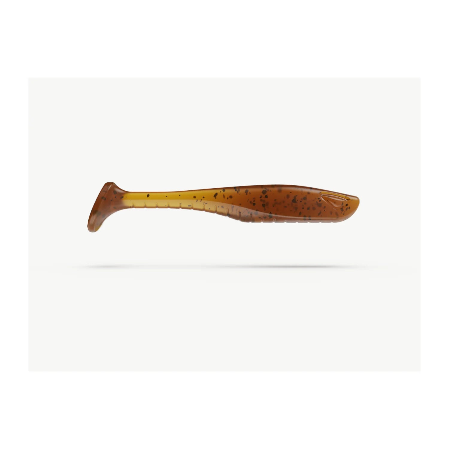 Capt'n Greenfin Samba Paddle 7cm Kafi - ThurLure