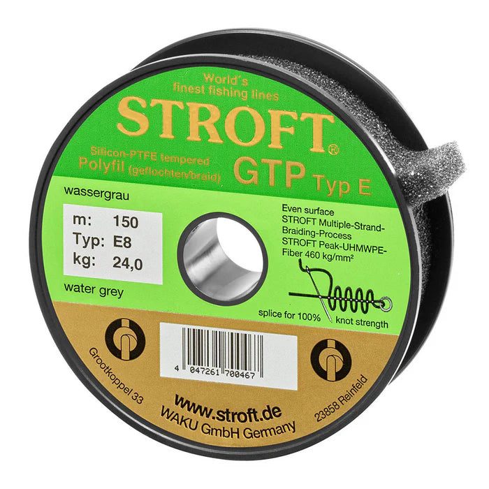 Stroft GTP Typ E - 150m - Farbe Wassergrau - ThurLure