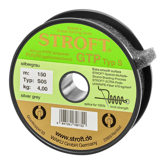Stroft GTP Typ S - 150m - Farbe Silbergrau - ThurLure