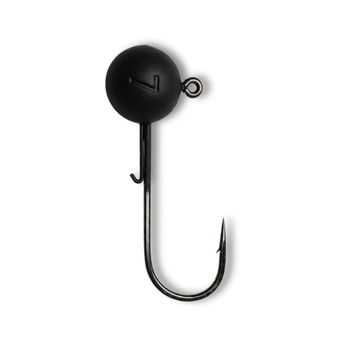 Toppies Ball Jig Head - Bismuth - Black Matt 2 - ThurLure