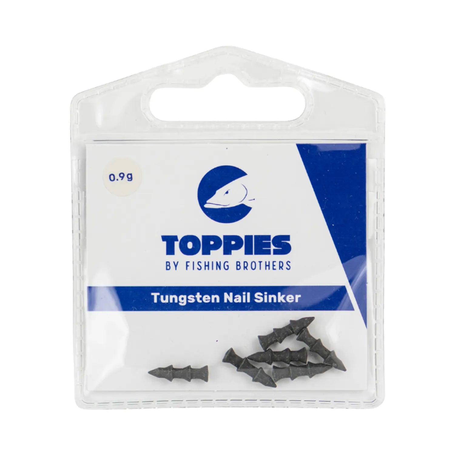 Toppies Nail Sinker - Tungsten - ThurLure 2