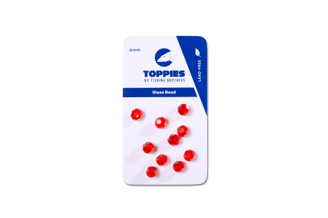Toppies 6mm Glasperle Texas Rig Carolina Rig