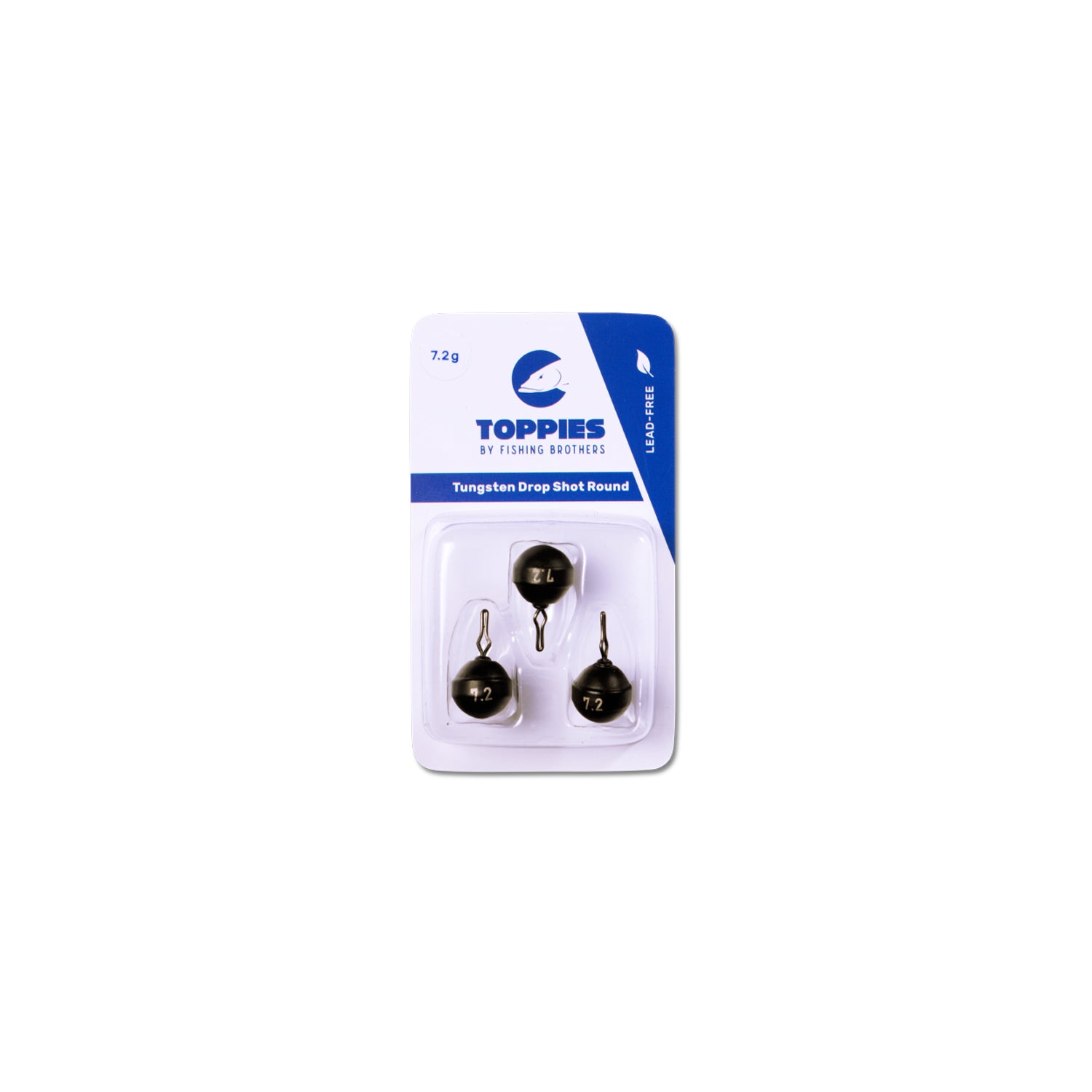 Tungsten Drop Shot Black Matt-Toppies-ThurLure-2